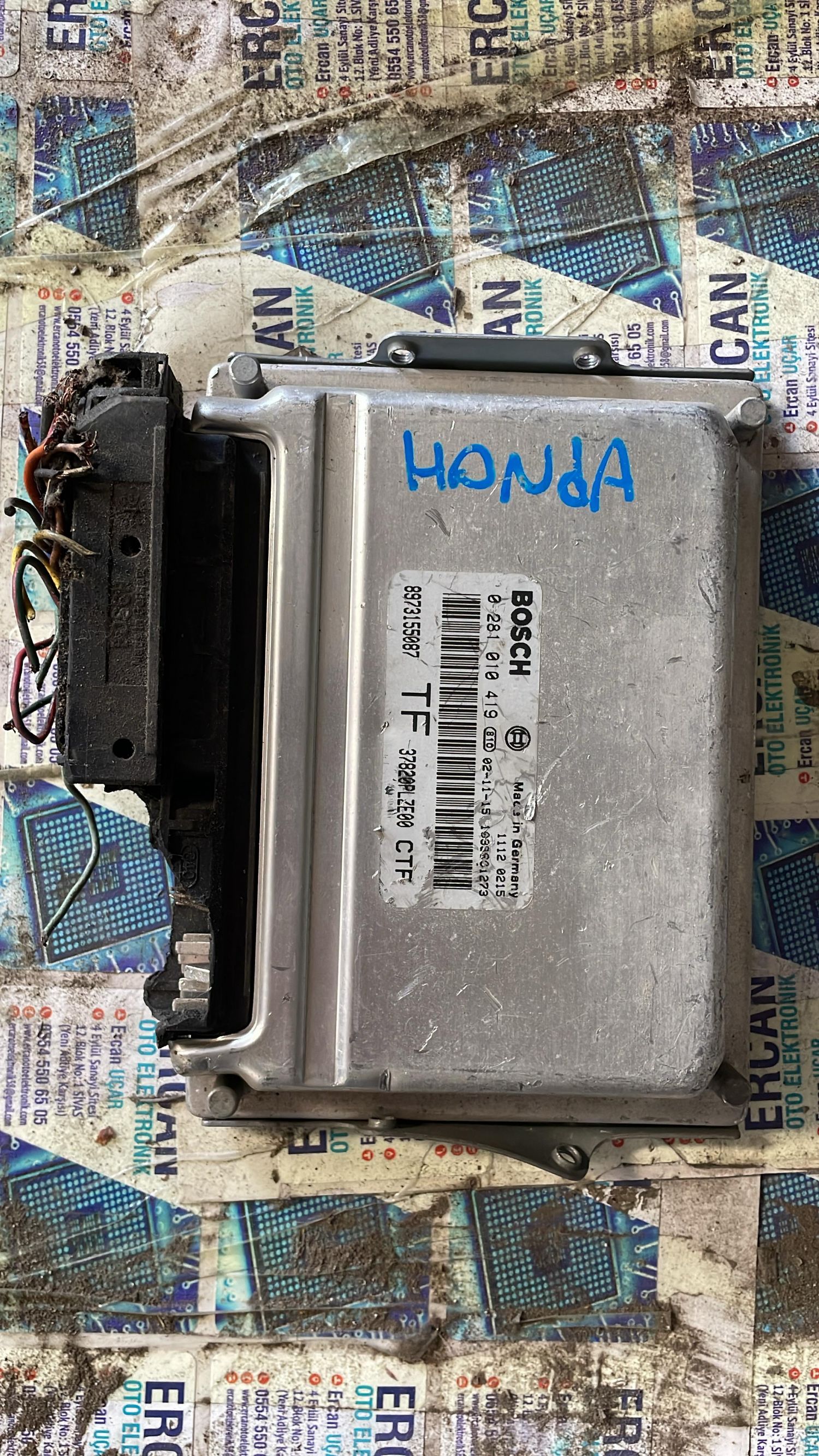 0281010419 Honda Civic Motor Beyni 